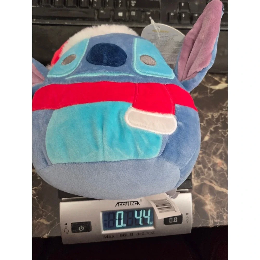 Squishmallow‎ Official KellyToy Disney Stitch Christmas Holiday Plush Toy